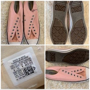 💗 Pink Low Top Converse 💗